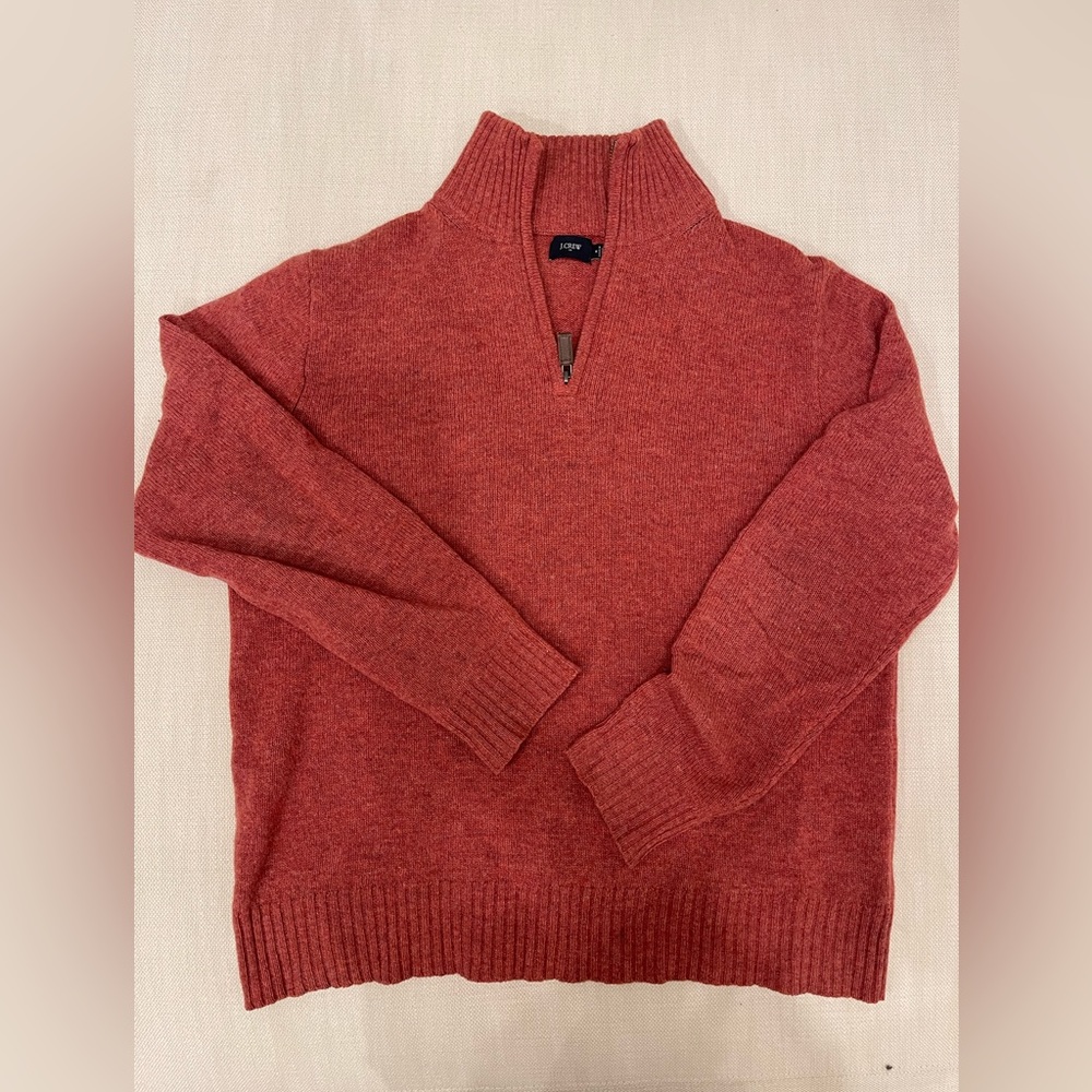 JCrew Quarter Zip Sweater
